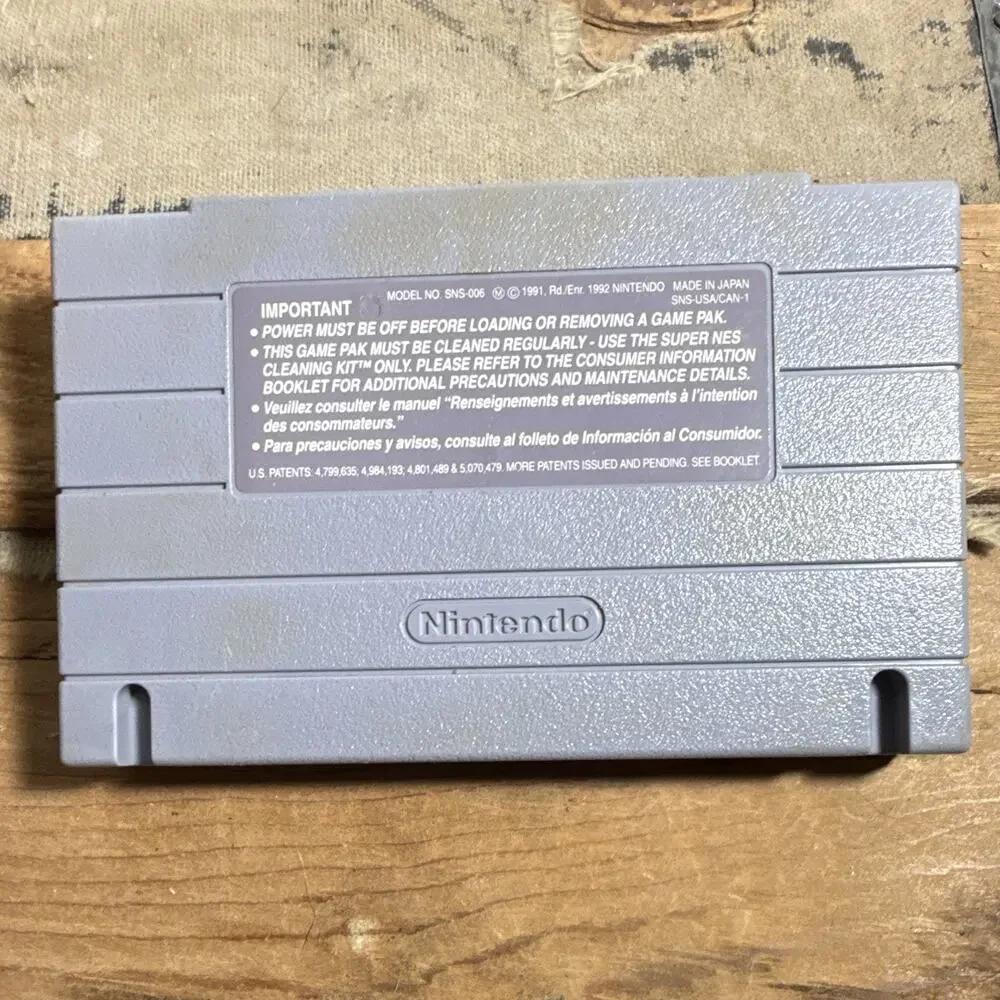 Seika Super Turrican (Nintendo SNES) Turrican Series Game Cartridge NTSC-U/C